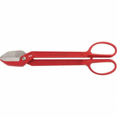 Milwaukee Tool - Snips Snip Type: Tinner's Snip Cut Direction: Straight - Benchmark Tooling