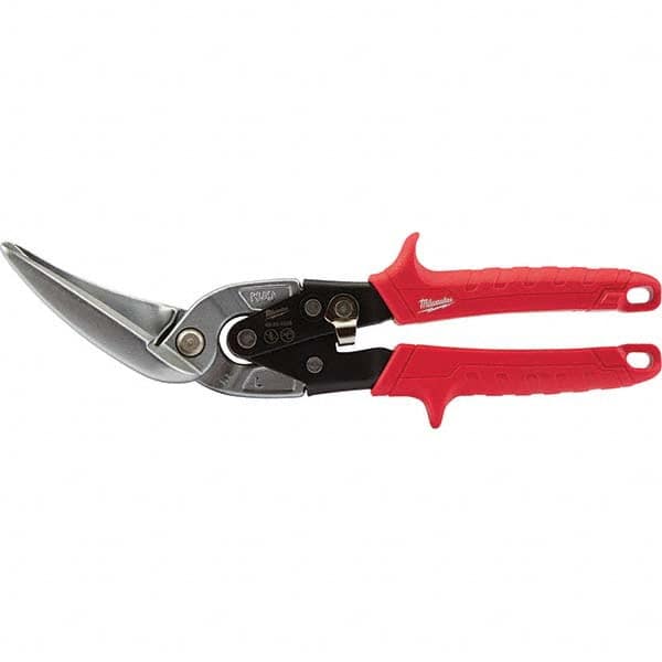 Milwaukee Tool - Snips Snip Type: Aviation Snip Cut Direction: Left - Benchmark Tooling