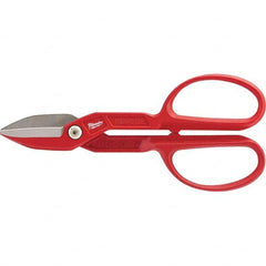 Milwaukee Tool - Snips Snip Type: Tinner's Snip Cut Direction: Straight - Benchmark Tooling