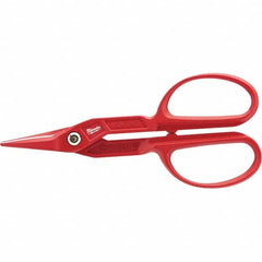 Milwaukee Tool - Snips Snip Type: Tinner's Snip Cut Direction: Straight - Benchmark Tooling