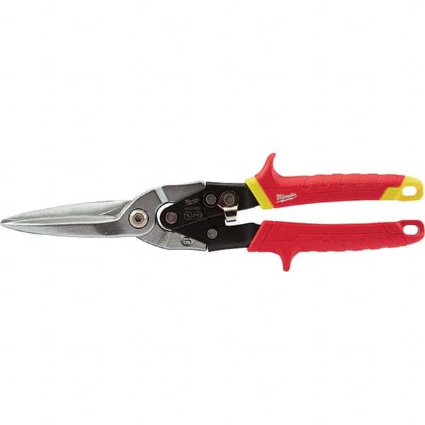 Milwaukee Tool - Snips Snip Type: Aviation Snip Cut Direction: Straight - Benchmark Tooling