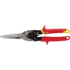 Milwaukee Tool - Snips Snip Type: Aviation Snip Cut Direction: Straight - Benchmark Tooling