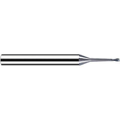 Fraisa - 0.8mm Diam 2 Flute Solid Carbide 0.1mm Corner Radius End Mill - Benchmark Tooling