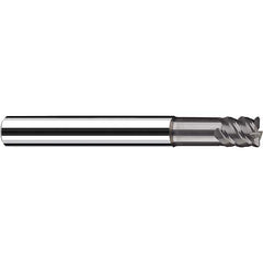 Fraisa - 1/8" Diam 4 Flute Solid Carbide 0.015" Corner Radius End Mill - Benchmark Tooling