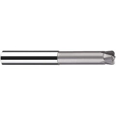 Fraisa - 6mm Diam Solid Carbide Single End 4 Flute High-Feed End Mill - Benchmark Tooling