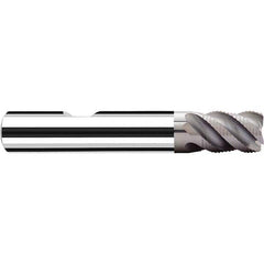 Fraisa - 1/2" Diam, 5/8" LOC, 4 Flute Solid Carbide Roughing Square End Mill - Benchmark Tooling