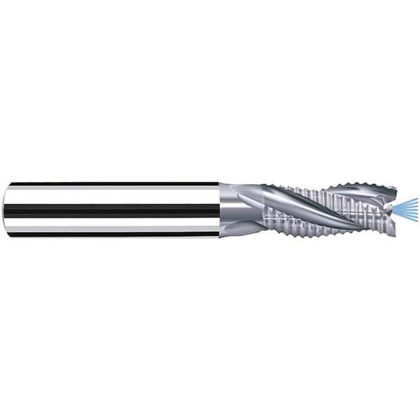 Fraisa - 6mm Diam, 13mm LOC, 3 Flute Solid Carbide Roughing Square End Mill - Benchmark Tooling