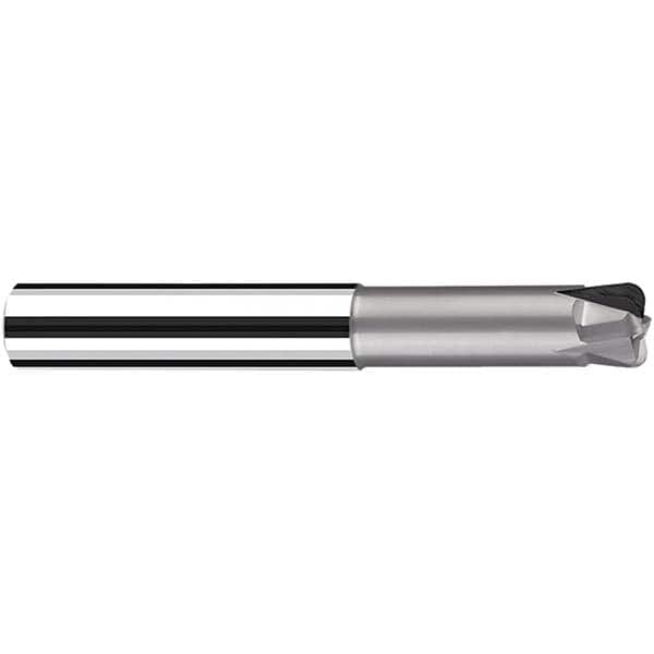 Fraisa - 12mm Diam Solid Carbide Single End 4 Flute High-Feed End Mill - Benchmark Tooling