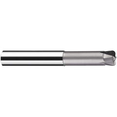 Fraisa - 12mm Diam Solid Carbide Single End 4 Flute High-Feed End Mill - Benchmark Tooling