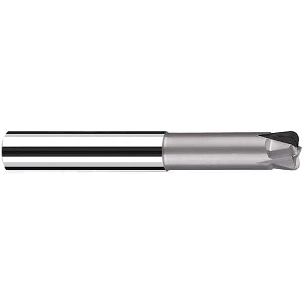 Fraisa - 6mm Diam Solid Carbide Single End 4 Flute High-Feed End Mill - Benchmark Tooling