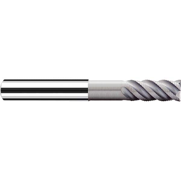 Fraisa - 5/8" Diam, 1-1/4" LOC, 4 Flute Solid Carbide Roughing Square End Mill - Benchmark Tooling