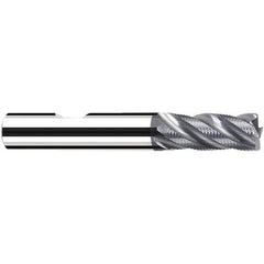 Fraisa - 1/2" Diam, 1-1/4" LOC, 4 Flute Solid Carbide Roughing Square End Mill - Benchmark Tooling