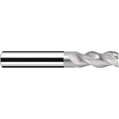Fraisa - 1/2" Diam 3 Flute Solid Carbide 0.06" Corner Radius End Mill - Benchmark Tooling