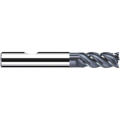 Fraisa - 2mm Diam 4 Flute Solid Carbide 0.05mm Corner Radius End Mill - Benchmark Tooling