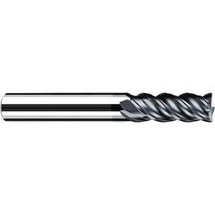 Fraisa - 1/8" Diam 4 Flute Solid Carbide 0.01" Corner Radius End Mill - Benchmark Tooling