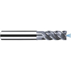 Fraisa - 3/8" Diam 4 Flute Solid Carbide 0.008" Corner Radius End Mill - Benchmark Tooling