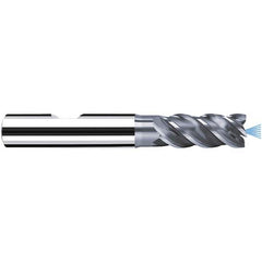 Fraisa - 12mm Diam 4 Flute Solid Carbide 0.2mm Corner Radius End Mill - Benchmark Tooling