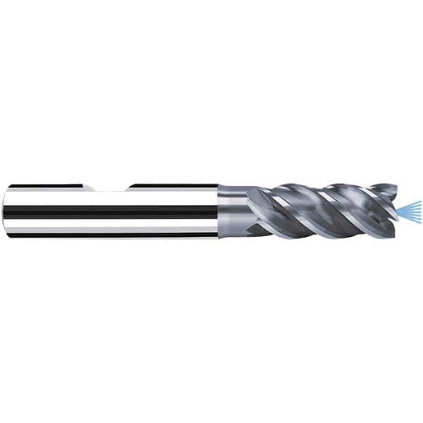 Fraisa - 16mm Diam 4 Flute Solid Carbide 0.2mm Corner Radius End Mill - Benchmark Tooling