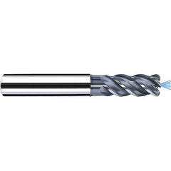 Fraisa - 12mm Diam 4 Flute Solid Carbide 2mm Corner Radius End Mill - Benchmark Tooling