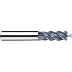 Fraisa - 8mm Diam 4 Flute Solid Carbide 0.2mm Corner Radius End Mill - Benchmark Tooling