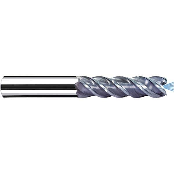 Fraisa - 5/8" Diam 4 Flute Solid Carbide 0.008" Corner Radius End Mill - Benchmark Tooling