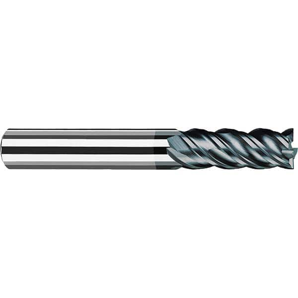 Fraisa - 3/4" Diam 4 Flute Solid Carbide 0.12" Corner Radius End Mill - Benchmark Tooling