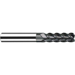 Fraisa - 3/8, 1-1/2" LOC, 3/8" Shank Diam, 4" OAL, 4 Flute Solid Carbide Square End Mill - Benchmark Tooling