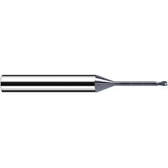 Fraisa - 0.2mm, 6mm LOC, 57mm OAL, 2 Flute Solid Carbide Square End Mill - Benchmark Tooling