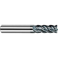 Fraisa - 1, 2" LOC, 1" Shank Diam, 5" OAL, 4 Flute Solid Carbide Square End Mill - Benchmark Tooling