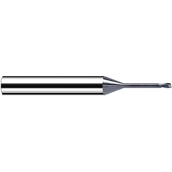 Fraisa - 0.4mm, 6mm LOC, 57mm OAL, 2 Flute Solid Carbide Square End Mill - Benchmark Tooling