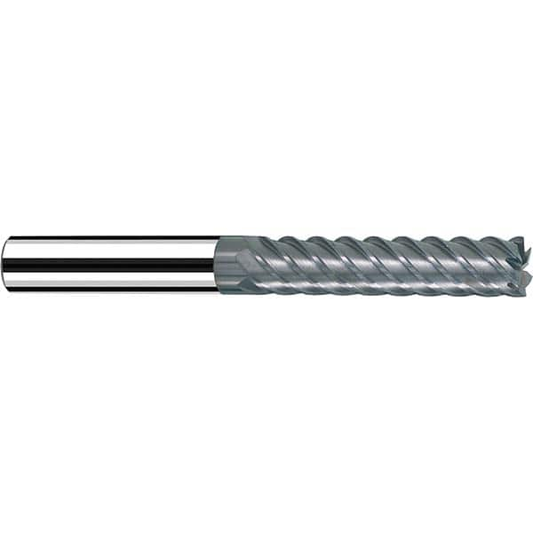 Fraisa - 3/4, 3-1/2" LOC, 3/4" Shank Diam, 6" OAL, 10 Flute Solid Carbide Square End Mill - Benchmark Tooling