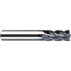 Fraisa - 1/4, 1/2" LOC, 1/4" Shank Diam, 2-1/4" OAL, 4 Flute Solid Carbide Square End Mill - Benchmark Tooling