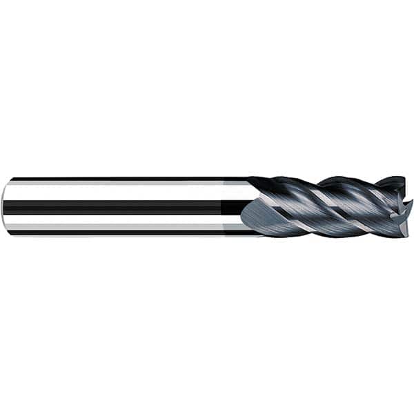 Fraisa - 5/8, 1-1/4" LOC, 5/8" Shank Diam, 3-1/2" OAL, 4 Flute Solid Carbide Square End Mill - Benchmark Tooling