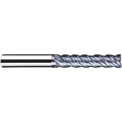 Fraisa - 1, 4" LOC, 1" Shank Diam, 7" OAL, 4 Flute Solid Carbide Square End Mill - Benchmark Tooling