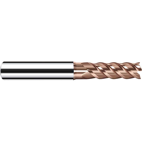 Fraisa - 3/16" Diam 4 Flute Solid Carbide 0.004" Corner Radius End Mill - Benchmark Tooling