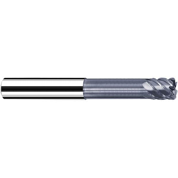 Fraisa - 12mm Diam 6 Flute Solid Carbide 1.5mm Corner Radius End Mill - Benchmark Tooling