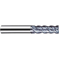 Fraisa - 5/16, 25/32" LOC, 5/16" Shank Diam, 2-1/2" OAL, 4 Flute Solid Carbide Square End Mill - Benchmark Tooling