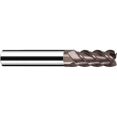 Fraisa - 3/4, 2" LOC, 3/4" Shank Diam, 5" OAL, 4 Flute Solid Carbide Square End Mill - Benchmark Tooling