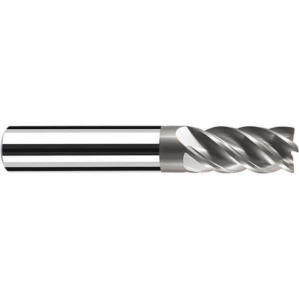 Fraisa - 5/8, 1-1/4" LOC, 5/8" Shank Diam, 3-1/2" OAL, 5 Flute Solid Carbide Square End Mill - Benchmark Tooling