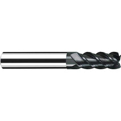 Fraisa - 3/8, 1" LOC, 3/8" Shank Diam, 3" OAL, 4 Flute Solid Carbide Square End Mill - Benchmark Tooling