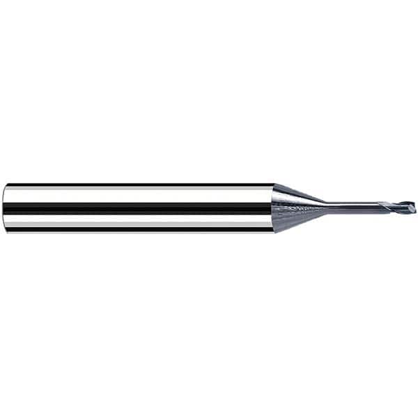 Fraisa - 0.1mm, 6mm LOC, 57mm OAL, 2 Flute Solid Carbide Square End Mill - Benchmark Tooling