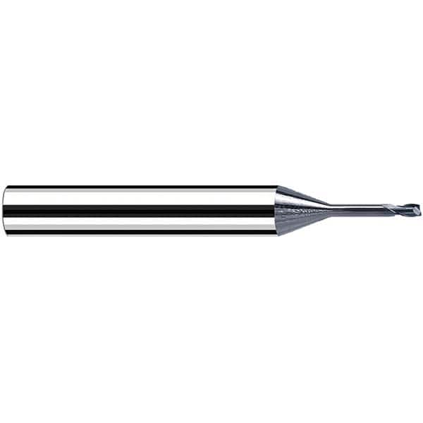 Fraisa - 1.2mm, 1.2mm LOC, 57mm OAL, 2 Flute Solid Carbide Square End Mill - Benchmark Tooling