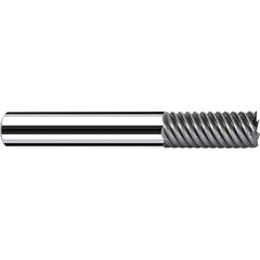 Fraisa - 1, 2" LOC, 1" Shank Diam, 5" OAL, 7 Flute Solid Carbide Square End Mill - Benchmark Tooling