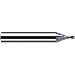 Fraisa - 0.1mm, 6mm LOC, 57mm OAL, 2 Flute Solid Carbide Square End Mill - Benchmark Tooling