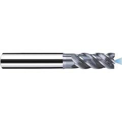 Fraisa - 3/8" Diam 4 Flute Solid Carbide 0.008" Corner Radius End Mill - Benchmark Tooling