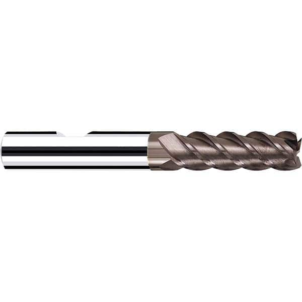 Fraisa - 3/8, 2" LOC, 3/8" Shank Diam, 4" OAL, 4 Flute Solid Carbide Square End Mill - Benchmark Tooling