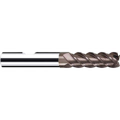 Fraisa - 3/8, 2" LOC, 3/8" Shank Diam, 4" OAL, 4 Flute Solid Carbide Square End Mill - Benchmark Tooling