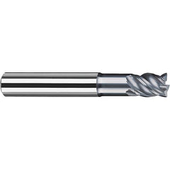 Fraisa - 3/8" Diam 4 Flute Solid Carbide 0.02" Corner Radius End Mill - Benchmark Tooling