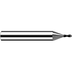 Fraisa - 6mm Diam, 6mm LOC, 2 Flute Solid Carbide Ball End Mill - Benchmark Tooling