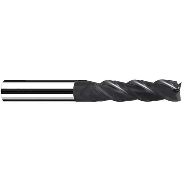 Fraisa - 2mm Diam 3 Flute Solid Carbide 0.15mm Corner Radius End Mill - Benchmark Tooling